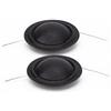 Annadue Tweeter in Alluminio Bobina Vocale in Rame Ad Alto Tono di Ricambio Rivestito con Filo Tondo da 25 Mm Tweeter Dome Film per Altoparlante