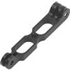 Buachois Braccio Prolunga Casco Alluminio 100mm per Insta360 X3 X2 GoPro Action Cam - Adattatore Filettato 1/4 Pollice per Montaggio su Casco Moto Bici Sport Estremi