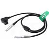 HangTon Run Stop Trigger Cavo di alimentazione per Cforce RF Motor Cmotion cPRO a Venezia/Alexa Camera/RED Komodo V-Raptor EXT Box CAM 7 Pin a D-tap RS 3 pin 24 pollici