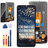 Yuxyiony Nuovo Schermo di Ricambio per Oppo Realme C33 RMX3624/C30 RMX3581 per Narzo 50i Prime RMX3506 Display LCD Riparazione dello Schermo e Sostituzione Strumento Accessori