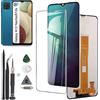 RongZy LCD Schermo per 6.5 Samsung Galaxy A12 Nacho/Galaxy A12S A127F A127F/DS A127M Display Digitizer Assembly Vetro di Ricambio Touch Screen con Strumenti(Nero)