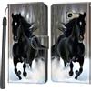 Haninsuze Cover per Samsung Galaxy A5 2017, Portafoglio PU Pelle, Cavallo