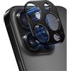 YealRed Pellicola Fotocamera per iPhone 16 Pro 6,3 Pollici e iPhone 16 Pro Max 6,9 Pollici, Lega di Alluminio Protezione Fotocamera Durezza 9H per iPhone 16 Pro/iPhone 16 Pro Max - Nero