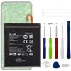 Swark Batteria di ricambio BL-T46 compatibile con LG V60 ThinQ 5G LM-V600 con kit di riparazione aggiornato
