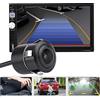 Yctze Telecamera di Retromarcia per Auto Telecamera di Backup per Auto18.5mm HD Versione Notturna per Scarsa Illuminazione Telecamera di Retromarcia per Auto di Retromarcia Display Colorato NTSC/PAL