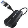 Lemorele Adattatore Carplay Wireless Android Auto 2 in 1, Usb C/A Converte il Cavo in Wireless, Compatibile con Apple iPhone iOS 10+, Android 11+