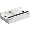 VILTROX VL22 NP-F550 Caricabatteria 2 Canali Dual Slot Carica Rapida per NP-F750 NP-F970 (con porta TYPE-C, uscita max 8.4V / 2A, indicatore LED)
