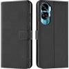 Verco Custodia a libro per Honor 90 Lite, custodia a libro per Honor 90 Lite 5G, colore: Nero