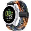 GIOPUEY Cinturini Magnetica Compatibile con COROS Pace 4, Cinturino in Morbido Nylon Intrecciato [Unisex] [Traspirante] - Colourful