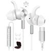 ACOCOBUY Auricolari USB C Cablati Sportivi Auricolari per Samsung A17 A16 A56 S25 HiFi Stereo Magnetico Auricolare USB Tipo C Cuffie Intra Auricolare con Microfono per iPhone Air 17 16 15 Corsa Fitness bianco