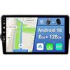 YUNTX [6GB+128GB] Autoradio 2 DIN Android 15 per FIAT Tipo Aegea Egea 2015-2017-[Wireless Carplay/Android Auto/DSP]-IPS 9 Touch Screen-Camera+MiC-DAB/Mirror link/Controllo del volante/BT 5.0/WiFi/USB