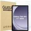 TXWLLIU 2 pellicole protettive per Samsung Galaxy Tab A9+/A9 Plus 11 pollici 2023, pellicola protettiva in vetro temperato 9H, trasparente