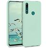 kwmobile Custodia Compatibile con Huawei P Smart Z Cover - Back Case per Smartphone in Silicone TPU - Protezione Gommata - menta matt