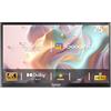 SYLVOX 75 TV da Esterno, 4K HDR10 1000Nits, Smart Google TV IP55 Impermeabile, DVB-T2/S2/C HEVC 10, WiFi, Google Assistant, Outdoor Televisione per Piscina, Giardini, Terrazza (Deck Pro 2.0)