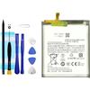 Vvuilsty EB-BG991ABY Batteria di ricambio per Galaxy S21 5G, ricaricabile a 0 cicli, compatibile con Samsung Galaxy S21 5G LTE G990 G991 con kit di attrezzi di riparazione