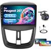 Inefala 2+64G 9'' Android 15 Stereo per Peugeot 207 2006-2015