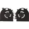 Bewinner CPU GPU Ventola di Raffreddamento Coppia Ventole di Ricambio per Spirit Blade 15 RZ09 027 RZ09 0270 RZ09 03009E97 RZ09 0300 RZ09 0328 RZ09(Ventola di raffreddamento della GPU della CPU)