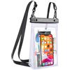 MR.LUYU Custodia impermeabile Smartphone, Grande Capacità IPX8 Custodia Subacquea Cover Cellulare Subacquea per iPhone 14 Pro Max 13 Pro 12 11 Samsung Galaxy Xiaomi Huawei Oneplus Fino a 7