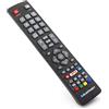 121AV Telecomando TV originale BLF/RMC/0008 per Blaupunkt 32-138MXN 40-148MXN 43-134MXN 50-405V 43/134M-GB-11B-FEGUX 32-138M-GB-11B4-EGDPX-UK 49-148M-GB-11BBB -FEGPX-UK BLF/RMC/0009 Full HD LED