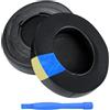 MMOBIEL Cuscinetti Auricolari di Ricambio per Razer Kraken 7.1 V2 / Razer Kraken Pro V2 Gaming Cuffie di MMOBIEL - Cuscinetti Gel Raffreddante - Padiglioni Cuffie - Nero
