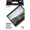 instax™ Wide film, cornice nera, 1 x 10 cm