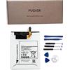 PUGASR EB-BT280ABE EB-BT280ABA Tablet Battery Compatible with Samsung Galaxy Tab A 7.0 inch SM-T280 SM-T285 SM-T285YD SM-T285M SM-T287 3.8V 15.2Wh 4000mAh Tools