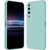 RankOne Custodia per HUAWEI P30 (6.1 Inches) Cover Morbida in Silicone TPU - Ciano chiaro