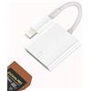 Kefiany Adattatore Lettore Schede SD Per iPhone 14 13 Di Lightning Reader Card Cavo Da Fotografica Macchina Chiavetta Memoria per Apple iPad Porta Telefono Esterna Memory De Trasferire Camera Carte Fotocamera