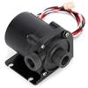 VBESTLIFE Pompa Acqua PC Brushless DC 12V 600L/H G1/4in Mini Pompa di Raffreddamento ad Acqua per Computer con Linea di velocità Uscita Acqua Sinistra