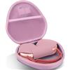 Lebakort Duro Viaggio Caso Custodia per Apple Nuovo AirPods Max Cuffie (Rosa)