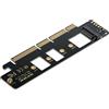 NFHK NGFF M.2 M-key NVME AHCI SSD to PCI-E 3.0 16x 4x Adapter for 110mm 80mm SSD