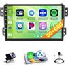 Roinvou 2+64G Android 15 Radio per Suzuki Splash Ritz/Opel Agila 2004-2014 CarPlay Android Auto, Android Autoradio 9 Pollici Stereo Auto Wi-Fi GPS Bluetooth EQ FM/RDS SWC Telecamera Posteriore