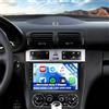 SIXWIN 4+64G Autoradio Android 13 con CarPlay/Android/Mirror Link per Mercedes Benz C Klasse W203 W209 C180 C200 2005-2009,9 HD TouchScreen Schermo Navigatore WiFi RDS FM USB Bluetooth