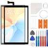 swark Nuovo display touch screen in vetro digitalizzatore compatibile con Teclast P25T 51PIN vetro frontale con kit di strumenti di riparazione aggiornato, nessun display LCD