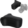 JJC Custodia per Fotocamera Mirrorless Borsa Protettiva Ultraleggera per Canon EOS M50 M5 con 55-200mm per Fujifilm X-T30 X-T20 con 50-230mm per Olympus E-M10II E-M5II E-PL8 con Obiettivo 75-300mm