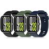 RenSheng 3 Pezzi Compatibile per Xiaomi Smart Band 9 Pro/Redmi Watch 5 Cinturini, Braccialetto Sportivo in Silicone Morbido e Traspirante Cinturino Redmi Watch 5 Braccialetti Intercambiabili Cinturino