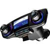 JINSERTA Bluetooth trasmettitore FM lettore MP3 kit vivavoce per auto wireless radio audio compatibile con Dual USB 5 V 2.1 A U disk TF Card