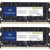 Timetec 32GB KIT(2x16GB) DDR4 3200MHz (PC4-3200AA) PC4-25600 SODIMM RAM per laptop, mini PC e computer All-in-One - Non-ECC Unbuffered, 260 pin, 1,2V CL22 modulo di memoria