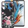 AQGGIIXY Custodia per ZTE Nubia Music Cover, Nero Silicone TPU Case, Antiurto Bumper Protezione + Vetro Temperato Pellicola Protettiva per ZTE Nubia Music (6.60) - YQ12