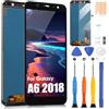 ARSSLY LCD Display per Samsung Galaxy A6 2018 A600 A600F/DS A600FN A600FN/DS A600G/DS 6,0 Pollici TFT Schermo Touch Screen Assemblea di Vetro Digitalizzatore con Riparazione Kit