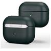 Haobobro [Nappa Series] Cover AirPods Pro 2 - Custodia in pelle per Apple AirPods Pro seconda generazione 2022 - Realizzata a mano in vera pelle - Protezione Full Body : Case Antiurto - Verde