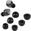 kwmobile Gommini Auricolari Memory Foam Set da 6 Compatibile con Sennheiser MOMENTUM True Wireless 3 - Gommini Cuffie In Ear Schiuma - 3 Size nero
