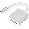 Hsupez Adattatore USB C a VGA, convertitore da USB C 3.1 a VGA, Thunderbolt 3/4 (tipo C) maschio a VGA femmina, adattatore Full HD Type-C (Thunderbolt 3/4) a VGA, per telefoni cellulari, computer, proiettori