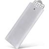 GEEKRIA Custodia per tastiera Geekria Slim, borsa da viaggio in ecopelle, 互換性 con Apple Magic Keyboard con tastierino numerico, Logitech MX Keys S/MX Keys / MK955 (Grigio chiaro)