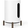 Alloery Supporto per altoparlante da tavolo per Sonos Sub Mini e tutti gli altoparlanti intelligenti di dimensioni adeguate (gambe in noce nero)
