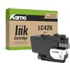 kamo LC426 Cartucce compatibili con Brother LC426 LC-426XL - per MFC-J4335DW, MFC-J4340DW, MFC-J4535DW, MFC-J4540DW, MFC-J4540DWXL (1 nero)