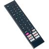 VINABTY ERF3B80H Telecomando Sostituire per Hisense QLEDTV 43A6BG 43A7GQ 50A6BG 50A7100F 50A76GQ 50A7GQ 50E76GQ 55A66G 55A76GQ 55A7GQ 55E76GQ 58A6GQ BG 65A 76GQ 65A7GQ 65AE7000F 70A7100F 75A76GQ75A7GQ