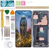 Gadget Troops Kit di ricambio per display LCD (senza impronte digitali) per Samsung Galaxy S20 Ultra 5G SM-G988B/DS, G988B, G988U, G988U1, G988, G988N, G988W, SCG03, kit di ricambio per schermo (nero)
