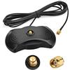 Eightwood Antenna WiFi Base Magnetica 2.5m RG174 RP-SMA per Router PCIe