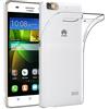 REY Cover in Gel TPU Trasparente per Huawei G Play Mini, Ultra Sottile 0,33 mm, Morbido Flessibile, Custodia Silicone